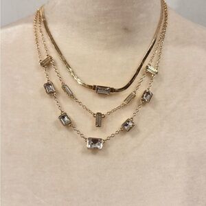Laundry By Shelli Segal Gold and Silver Necklace Collection